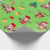 スロスクリスマスラッピング紙 ラッピングペーパー (角)