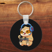 スロスゲームスロスビデオゲームギフト キーホルダー (正面)