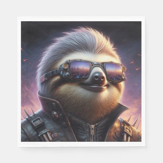 スロスサイバーパンク スタンダードランチョンナプキン (正面)