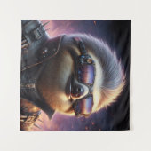 スロスサイバーパンク タペストリー (正面(横))