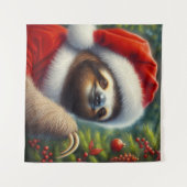 スロスサンタクロース タペストリー (正面(横))