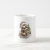 スロスシャツクリスマスサンタハット コーヒーマグカップ (中央)