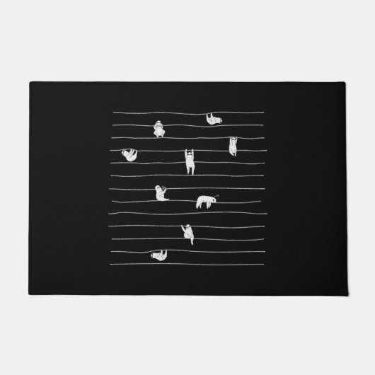 スロスストライプ ドアマット (正面)