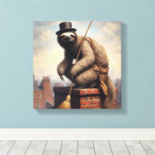 スロスチムニースイープ キャンバスプリント (インサイチュ (ウッドフロア))