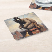 スロスチムニースイープ スクエアペーパーコースター (アングル)