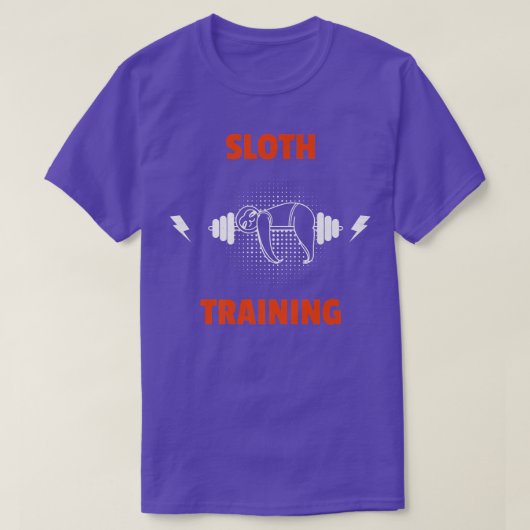 スロストレーニングジム怠惰 Tシャツ (デザイン正面)