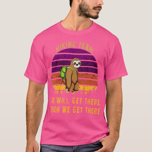 スロスハイキングチーム Tシャツ (正面)