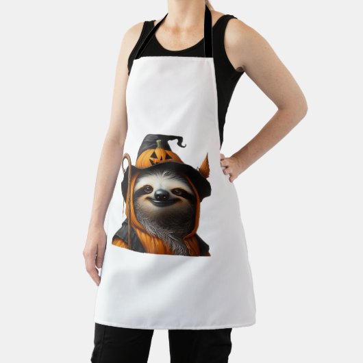 スロスハロウィンクラシックTシャツ エプロン (インサイチュ)