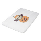 スロスハロウィーンカボチャこうもりの衣装 バスマット (アングル)