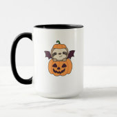 スロスハロウィーンカボチャこうもりの衣装 マグカップ (左)