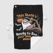 スロスハロウィーンスロッツキュートこうもりヴァンパイアエッセンシャル ゴルフタオル (インサイチュ)