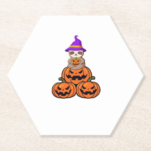 スロスハロウィーンプレミアムTシャツ ペーパーコースター (正面)