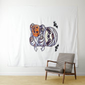 スロスハロウィーンミイムキッズウィメンズスロスクラシック タペストリー (インサイチュ(横))