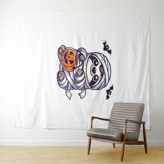 スロスハロウィーンミイムキッズウィメンズスロスクラシック タペストリー (インサイチュ(横))