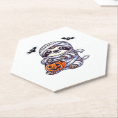 スロスハロウィーンミイムキッズウィメンズスロスクラシック ペーパーコースター (アングル)