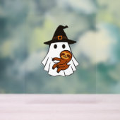 スロスハロウィーン幽霊ウィッチハット動物愛好家ボーイズ アクリルサイン (ニュートラル)