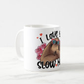 スロスバレンタインデー私はあなたをずっと遅く愛する コーヒーマグカップ (正面左)