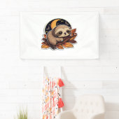 スロスパンプキンハロウィーンステックラシックカースタイル2T- 横断幕 (インサイチュ)