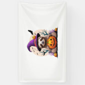 スロスピンクハットハロウィーン 横断幕 (縦)