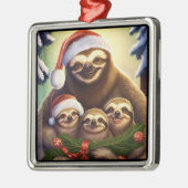 スロスファミリーホリデー メタルオーナメント (左)