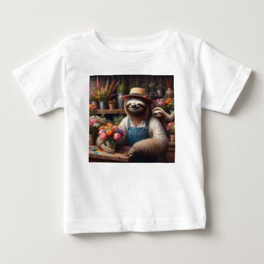 スロスフローリスト ベビーTシャツ (正面)