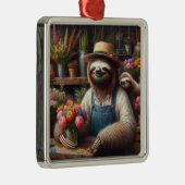 スロスフローリスト メタルオーナメント (右)