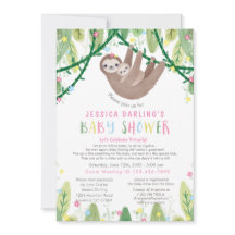 スロスベビーガールバーチャルシャワージャングルテーマ