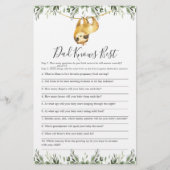 スロスベビーシャワーパパがゲームを最高の知っている (正面)