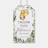 スロスベビーシャワーメッセージカード ギフトタグ (正面)