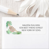 スロスベビーシャワー差出人住所 ラベル (インサイチュ)