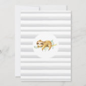 スロスベビーシャワー招待状 招待状 (裏面)