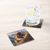 スロスマウンテン登山 スクエアペーパーコースター (インサイチュ)