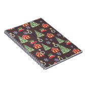 スロスマメリースロッスキュートクリスマスクリスマス ノートブック (右側)