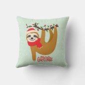 スロスメリークリスマスキュートフェスティバルホリデーアニマル クッション (裏面)