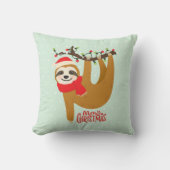 スロスメリークリスマスキュートフェスティバルホリデーアニマル クッション (正面)