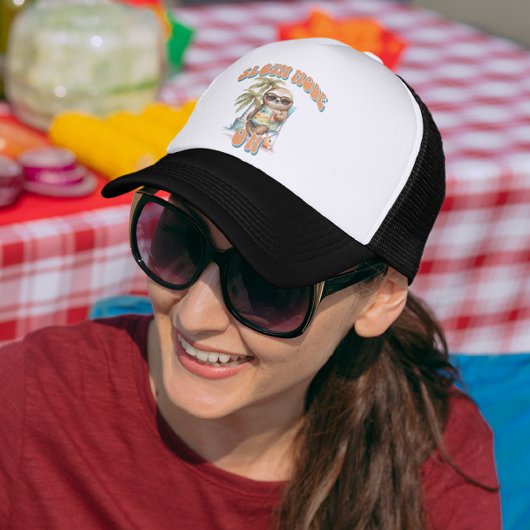 スロスモードオンスロス恋人トラック運転手ハット キャップ