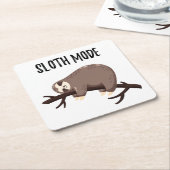 スロスモード スクエアペーパーコースター (アングル)