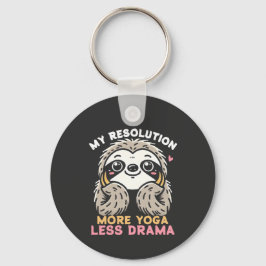 スロスヨガキーチェーン – より多くのヨガレスドラマ キーホルダー