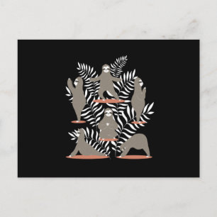 スロスヨガスロッおもしろいト ポストカード