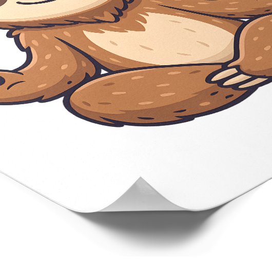 スロスヨガスロース ポスター (角)