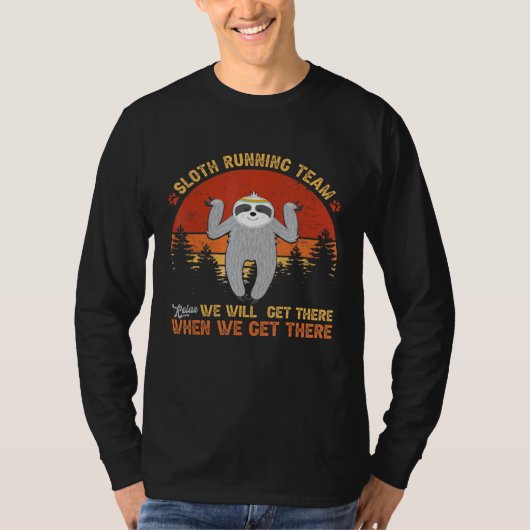 スロスランニングズのスロスランニングチーム Tシャツ (正面)