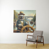 スロスリバーボートキャプテン タペストリー (インサイチュ)