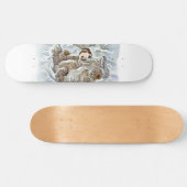 スロス絵画のトートバッグギャラリーラップiPadエアコーブ スケートボード (横)