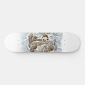 スロス絵画のトートバッグギャラリーラップiPadエアコーブ スケートボード (横)