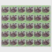 スロス絵画ズ ラッピングペーパー (フラット)