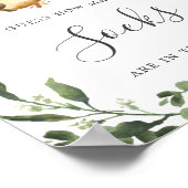 スロス赤ちゃんシャワーは、いくつの靴下のサインを推測 ポスター (角)