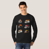 スロス転がシー眠いスローモーションSloth Sushi A Tシャツ (正面フル)