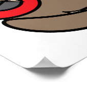 スロス遊のエレキギターかわいいかわいい ポスター (角)