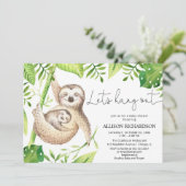 スロス·レッツ·つるベビー·シャ男女兼用ワー 招待状 (スタンド正面)