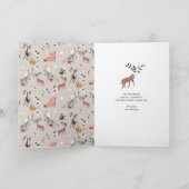 スロス |新生児おめでとう |グリーティングカード シーズンカード (内部)